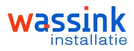 Logo van Wassink installatie
